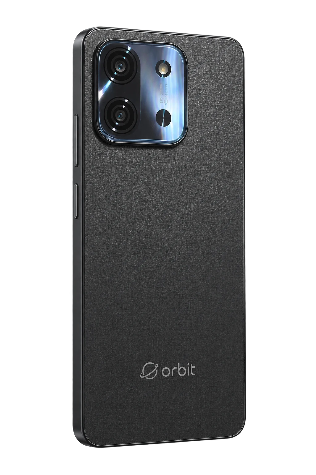 Black Orbit-branded mobile device rear view